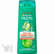 Шампунь Garnier Fructis Ріст на повну силу зміцнюючий для ослабленого волосся схильного до випадання 400мл Шампунь Garnier Fructis Ріст на повну силу зміцнюючий для ослабленого волосся схильного до випадання 400мл