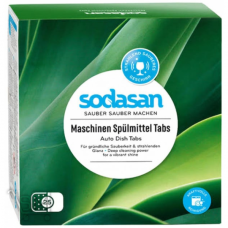Таблетки для посудомоечных машин Sodasan Organic 25шт