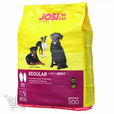 Сравнить цены на Корм для собак Josidog Regular 900г