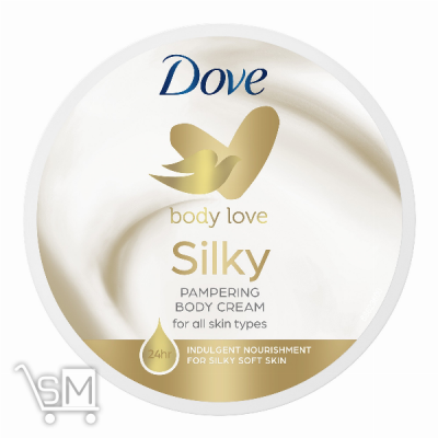 Сравнить цены на Крем для тіла Dove Шовковисте живлення 300мл