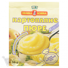 Пюре картофельное Эко Большая Ложка со сливками 30г