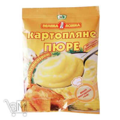 Сравнить цены на Пюре Эко Велика ложка картофельное с курицей 30г