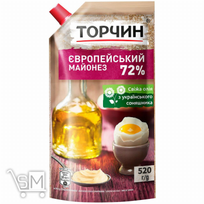 Сравнить цены на Майонез ТОРЧИН® Европейский 520г