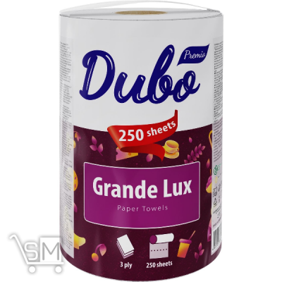 Сравнить цены на Рушник Диво Premio Grande Lux паперовий білий 250 арк