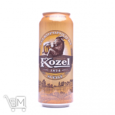Пиво Velkopopovicky Kozel светлое 4% 0,5л
