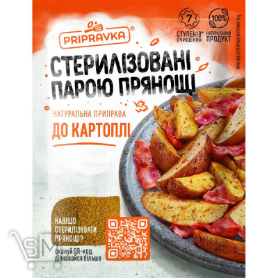 Сравнить цены на Натуральная Приправа Pripravka для картофеля 30г