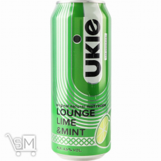 Пиво Ukie Lounge светлое со вкусом лайма и лимона 4,6% 0,5л