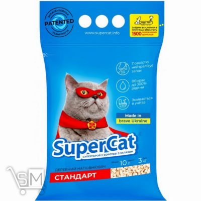 Сравнить цены на Наповнювач Super Cat Стандарт 3 кг