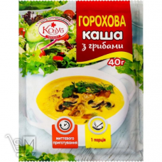Каша гороховая Козуб с грибами 40г