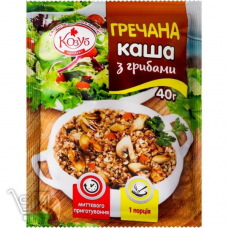 Каша гречана Козуб з грибами 40г Каша гречана Козуб з грибами 40г