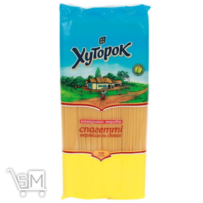 Сравнить цены на Макароны спагетти Хуторок 700г