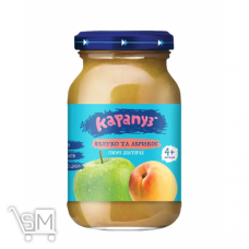 Пюре Карапуз яблоко и абрикос 200г