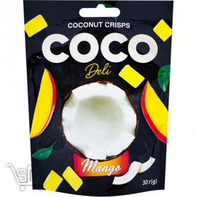 Сравнить цены на Чипсы кокосовые Coco Deli Mango 30г