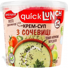 Крем-суп Жменька Quick Lunch из чечевицы 55г