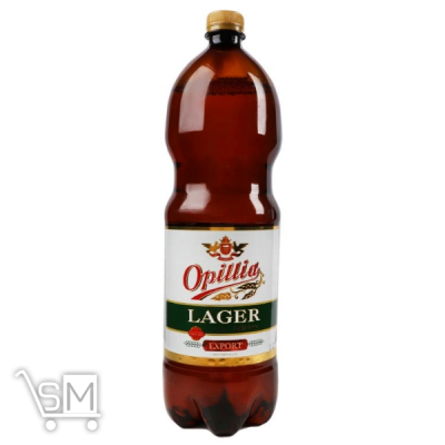 Сравнить цены на Пиво Opillia Lager Export светлое пастеризованное 4,4% 1,5л