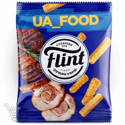 Сравнить цены на Сухарики Flint Рулька из печи 100г