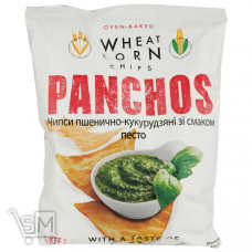 Чипси Panchos зі смаком соусу Песто 82г Чипси Panchos зі смаком соусу Песто 82г