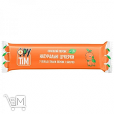 Конфеты натуральные Фрутим Сладкий Персик яблочно-персиковые без сахара