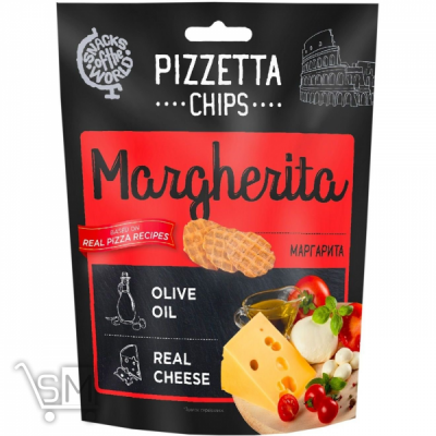 Сравнить цены на Снек Snacks of the World Pizzetta Chips Маргарита 70г
