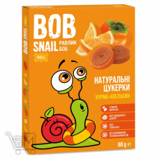 Конфеты Bob Snail из хурмы и апельсина натуральные 60г