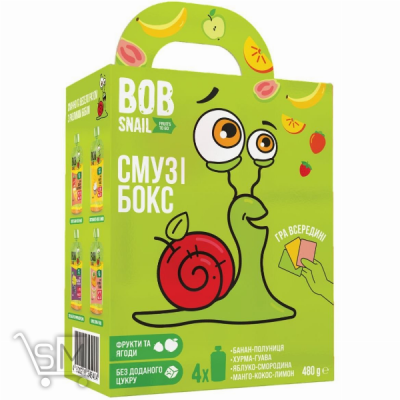Сравнить цены на Набір Bob Snail Смузі бокс з коміксом 480г