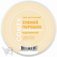 Зубной порошок Comex Отбеливающий 70г