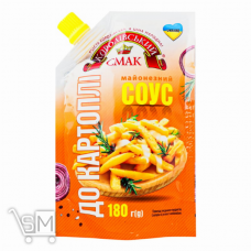 Майонезний соус Королівський Смак До картоплі 30% 180г Майонезний соус Королівський Смак До картоплі 30% 180г