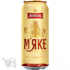 Пиво Львівське Мягкое 4,2% 0,48л