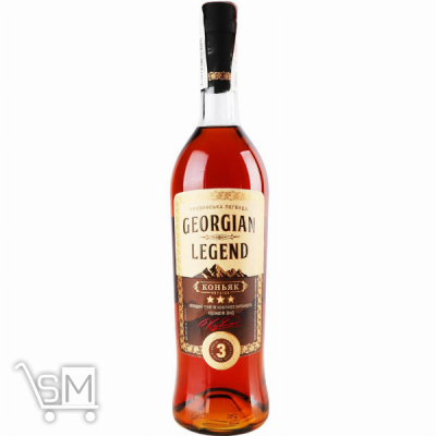Сравнить цены на Коньяк Georgian Legend 3 года 40% 0,5л