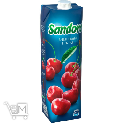 Сравнить цены на Нектар «Sandora» вишневый 0,95л