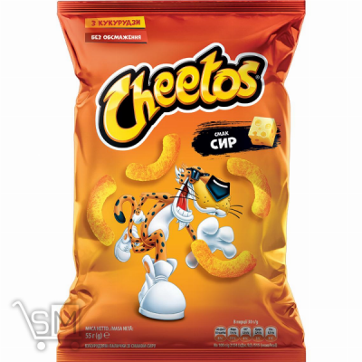 Сравнить цены на Палочки кукурузные Cheetos со вкусом сыра 55г