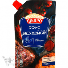 Соус Щедро Батумський з чилі та коріандром гострий 200г Соус Щедро Батумський з чилі та коріандром гострий 200г