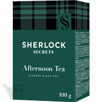 Сравнить цены на Чай черный Sherlock Secrets Afternoon Tea 100г