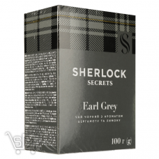 Чай чорний Sherlock Secrets Earl Grey 100г Чай чорний Sherlock Secrets Earl Grey 100г