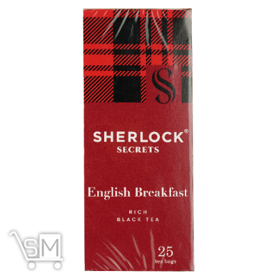 Сравнить цены на Чай черный Sherlock Secrets English Breakfast 2г*25шт
