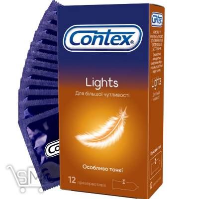 Сравнить цены на Презервативи Contex Lights особливо тонкі 12шт