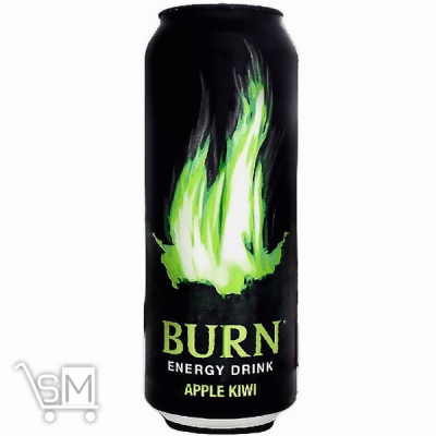 Сравнить цены на Напій енергетичний Burn Яблуко та ківі 0,5л
