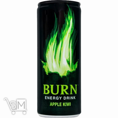 Сравнить цены на Напій енергетичний Burn Яблуко та ківі 250мл