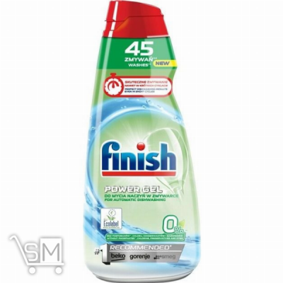 Сравнить цены на Гель для миття посуду в посудомийних машинах Finish Power All in 1 0% 900мл