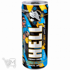 Напиток энергетический «Hell Gamer Arcade» мангустин, помело и фруктовое ассорти 250мл