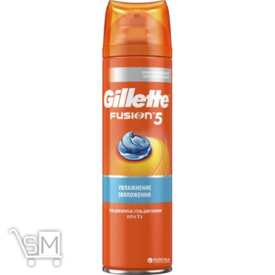 Сравнить цены на Гель для гоління Gillette Fusion ProGlide Hydrating 200мл