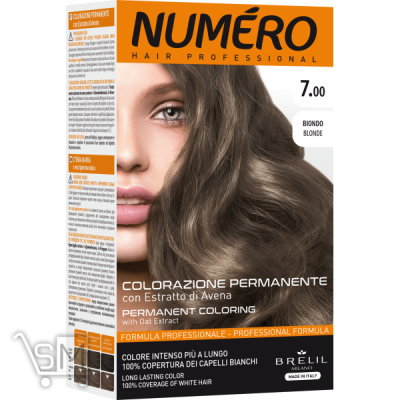 Сравнить цены на Фарба для волосся Brelil Professional Numero 7.00 Blonde Русявий 140мл