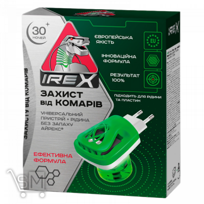 Сравнить цены на Комплект від комарів Irex прилад та рідина 30 ночей