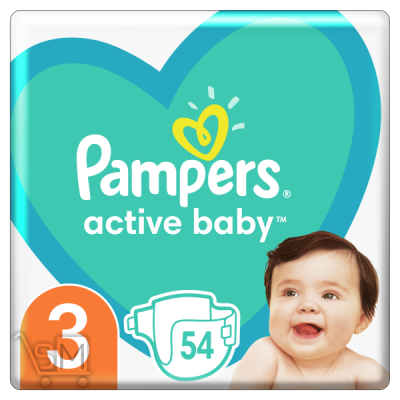 Сравнить цены на Підгузники Pampers Active Baby Midi 6-10кг 54шт