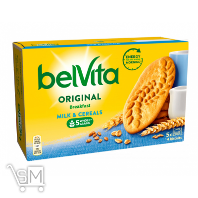 Сравнить цены на Печенье Belvita Original Milk&Cereals с мультизлаками 225г