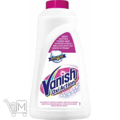 Сравнить цены на Средство для удаления пятен Vanish Oxi Action для белых тканей 1л