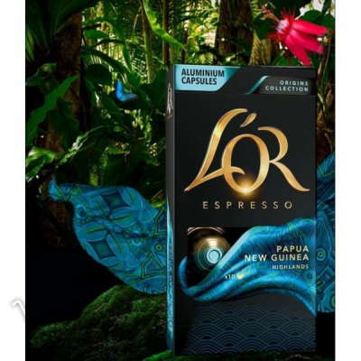 Сравнить цены на Кофе LOR Espresso Papua New Guinea молотый в капсулах 52г 10 шт