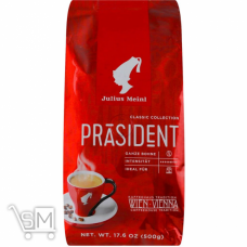 Кава Julius Meinl Prasident в зернах смажена 500г Кава Julius Meinl Prasident в зернах смажена 500г