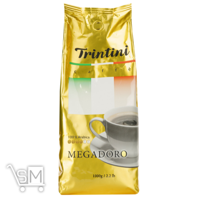 Сравнить цены на Кофе Trintini Megadoro в зернах 1кг
