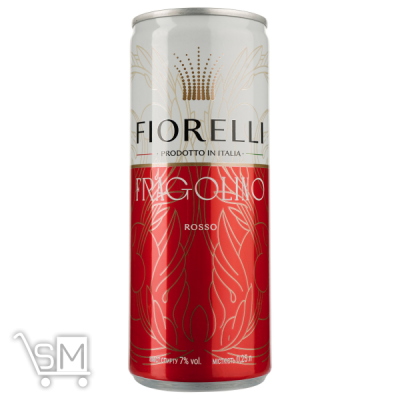 Сравнить цены на Напиток ароматизированный Fiorelli Fragolino Rosso на основе вина 7% 250мл